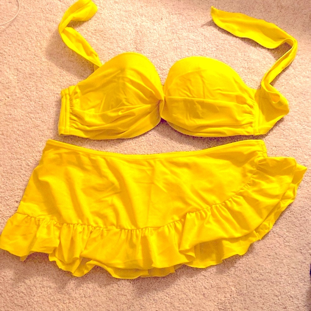 Yellow Bikini Set